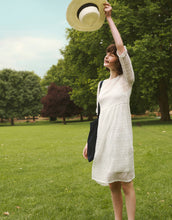 Load image into Gallery viewer, French Sweet Bow Tie Dress

