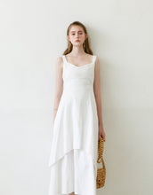 Load image into Gallery viewer, Goddess Feeling Back Cross Jacquard Wave Dress
