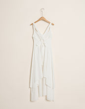 Load image into Gallery viewer, Goddess Feeling Back Cross Jacquard Wave Dress
