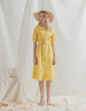 Load image into Gallery viewer, Simple temperament versatile breasted strappy dress
