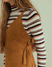 Load image into Gallery viewer, Temperament Girl Dress With Thin Shoulder Strap Side Tie Knot
