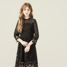 Load image into Gallery viewer, Transparent Lace Dress
