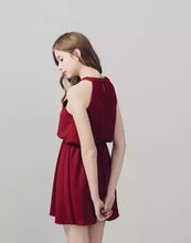 Load image into Gallery viewer, Romantic Slightly Sexy Shaved Shoulder Dress
