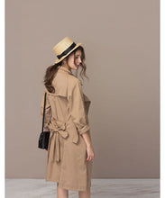 Load image into Gallery viewer, Hollywood Neat Long Trench Coat
