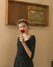 Load image into Gallery viewer, Brussels Crepe Polka Dots Jumpsuit
