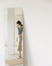 Load image into Gallery viewer, VINTAGE CHECKERED MIDISKIRT
