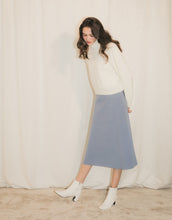 Load image into Gallery viewer, All-Match Side Slit Knit Long Skirt
