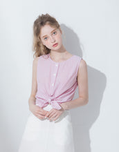 Load image into Gallery viewer, Fresh Striped Sleeveless Vest

